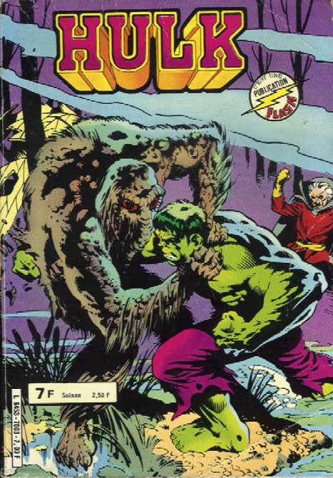 Scan de la Couverture Hulk Publication Flash n 7003